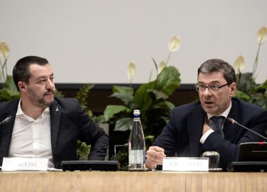 Lega, Giorgetti: “La leadership di Salvini non è in discussione”