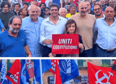 Elezioni: nasce ‘Uniti per la Costituzione’, l’alleanza anti Ue e anti Nato