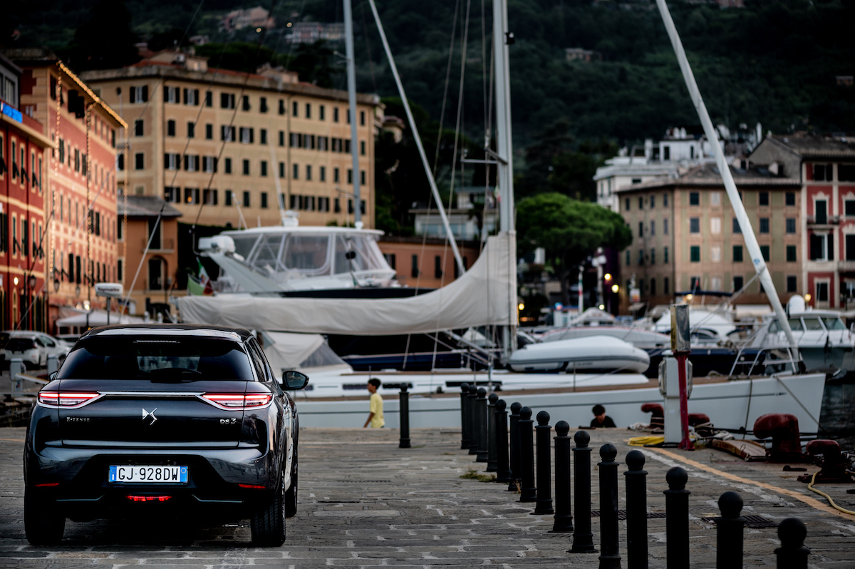 DS3 E-Tense Crossback:protagoniste alla Marina di Santa Margherita Ligure