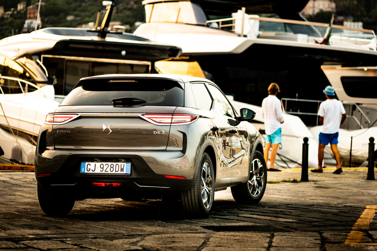 DS3 E-Tense Crossback:protagoniste alla Marina di Santa Margherita Ligure