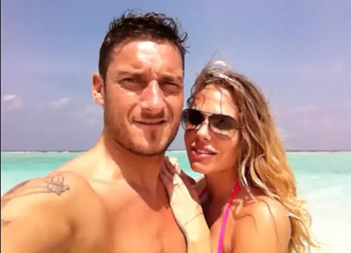 Totti e Ilary si separano, un fallo di troppo?