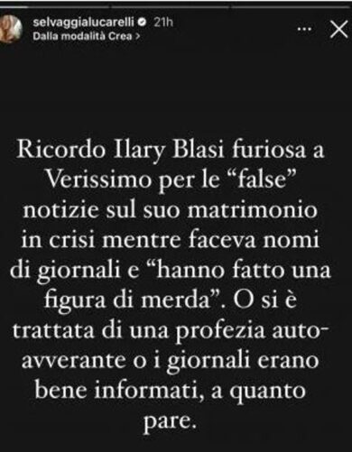 Totti e Ilary si lasciano, la stoccata della Lucarelli: “Non erano fake news?”