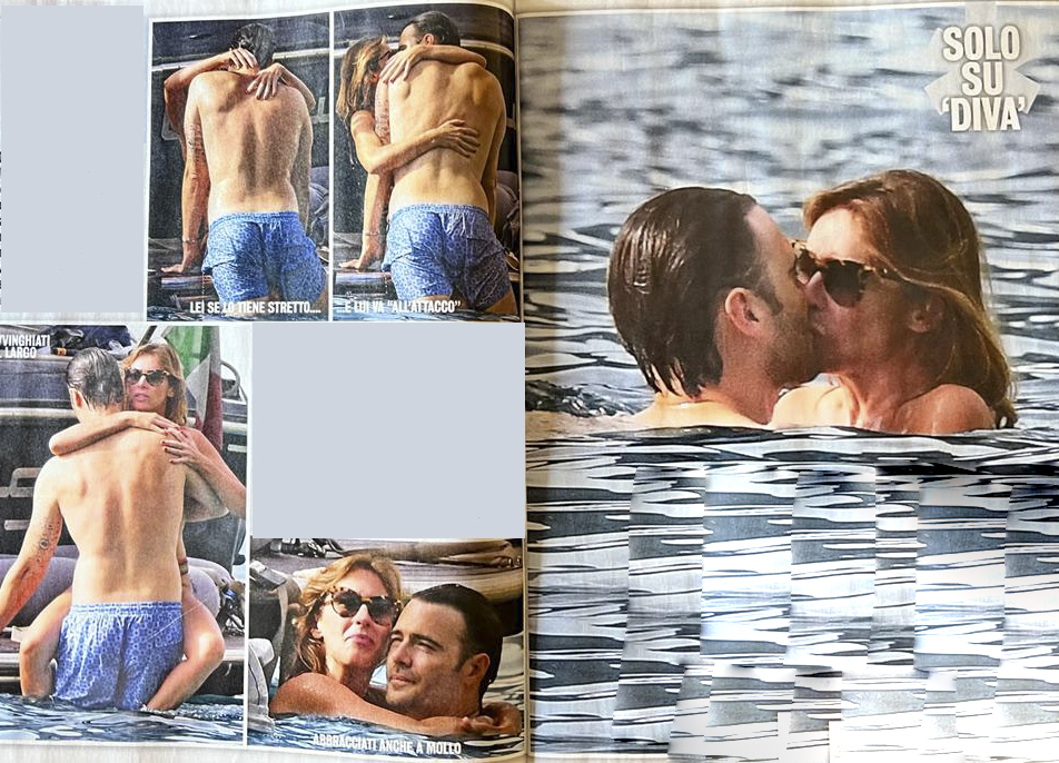 Boschi e Berruti: la passione sale alle stelle, in alto mare – FOTO Boschi e Berruti: la passione sale alle stelle, in alto mare – FOTO