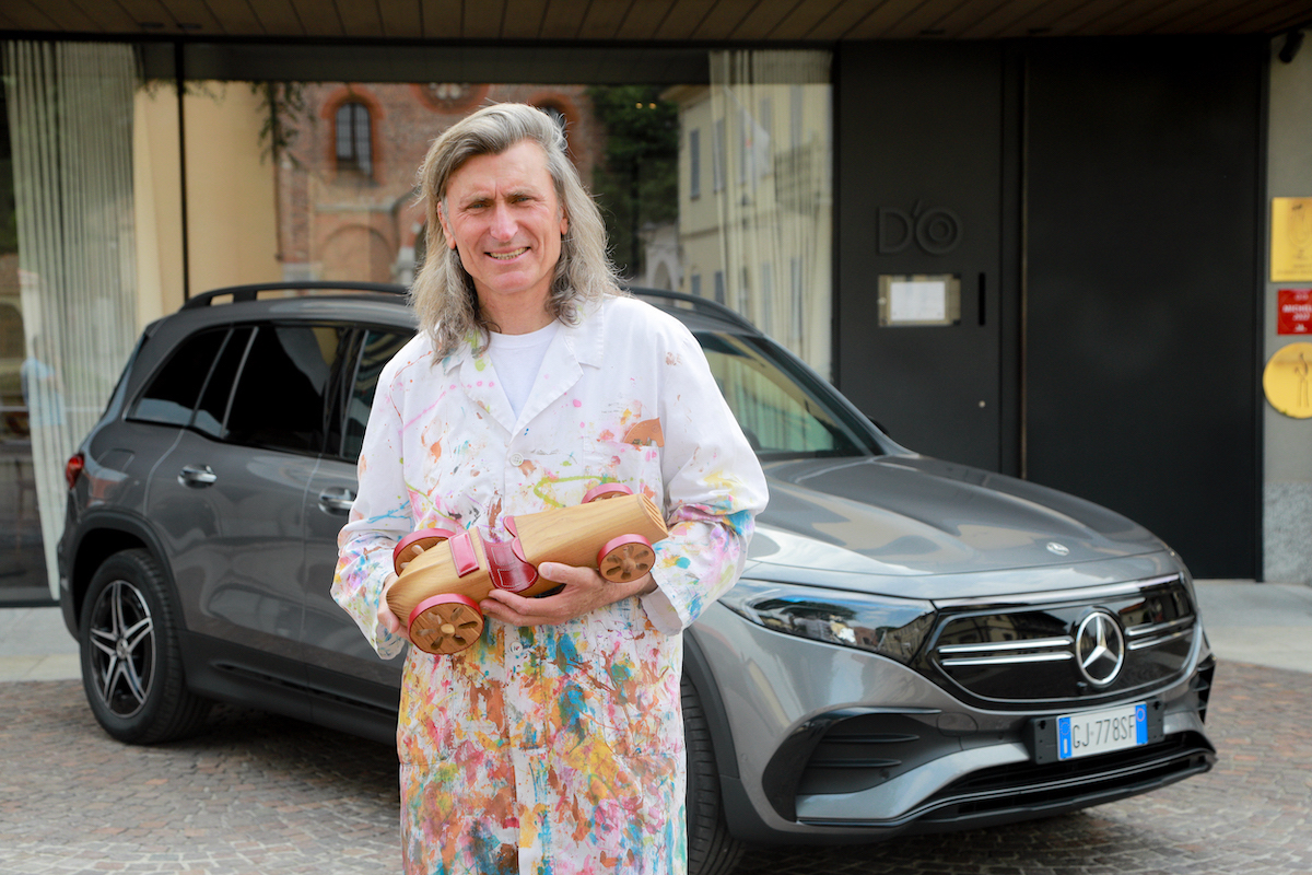 Mercedes-EQ e lo chef stellato Davide Oldani insieme  viaggio “EQ Elements”