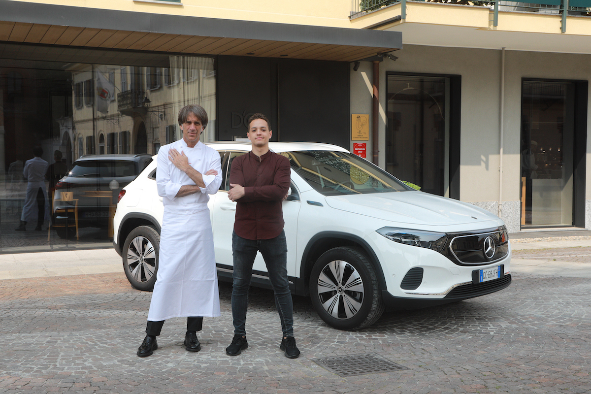 Mercedes-EQ e lo chef stellato Davide Oldani insieme  viaggio “EQ Elements”