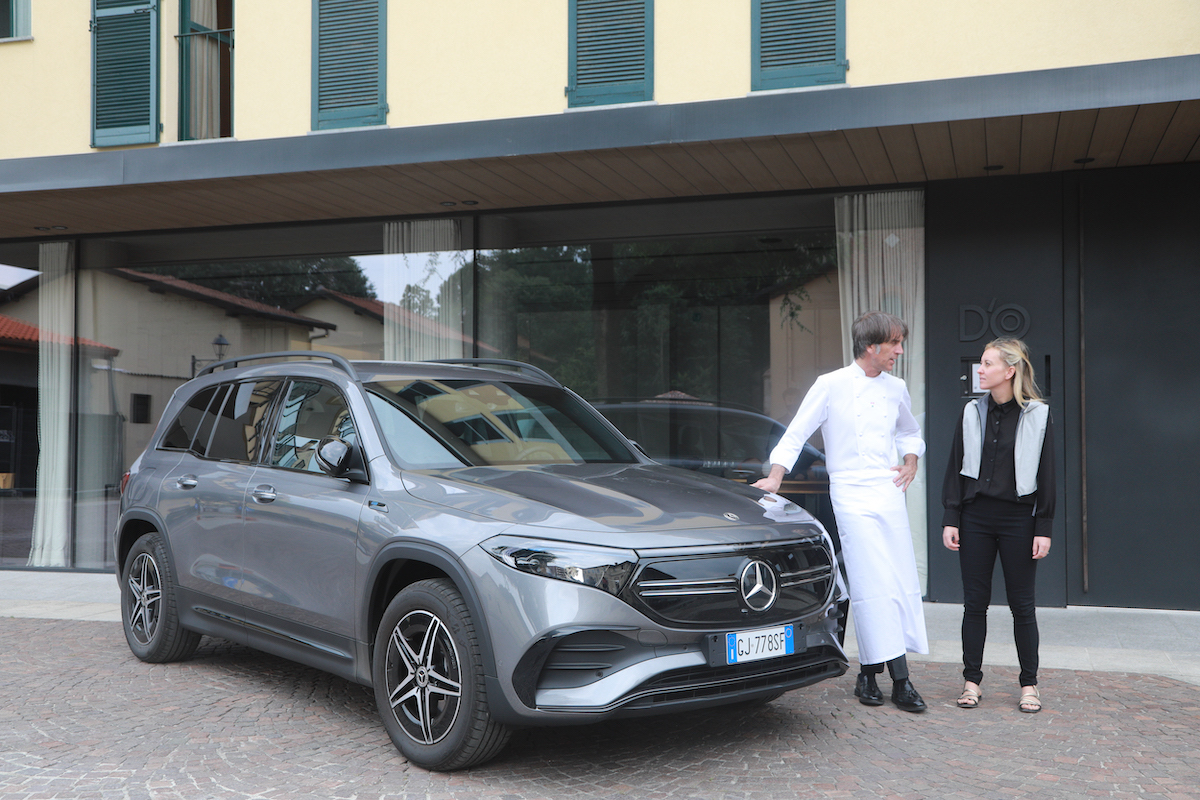 Mercedes-EQ e lo chef stellato Davide Oldani insieme  viaggio “EQ Elements”
