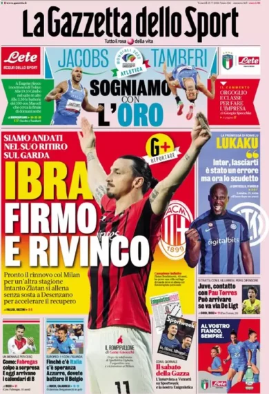 Prime pagine giornali sportivi 15 luglio. Juve, 80 mln per De Ligt o resta