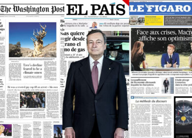 I giornali europei piangono Draghi e accusano Conte: “Pretese rozze”