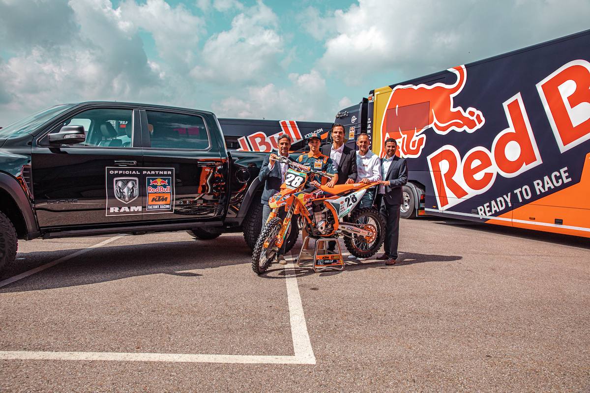 RAM è protagonista al fianco di Red Bull KTM Factory Racing RAM è protagonista al fianco di Red Bull KTM Factory Racing