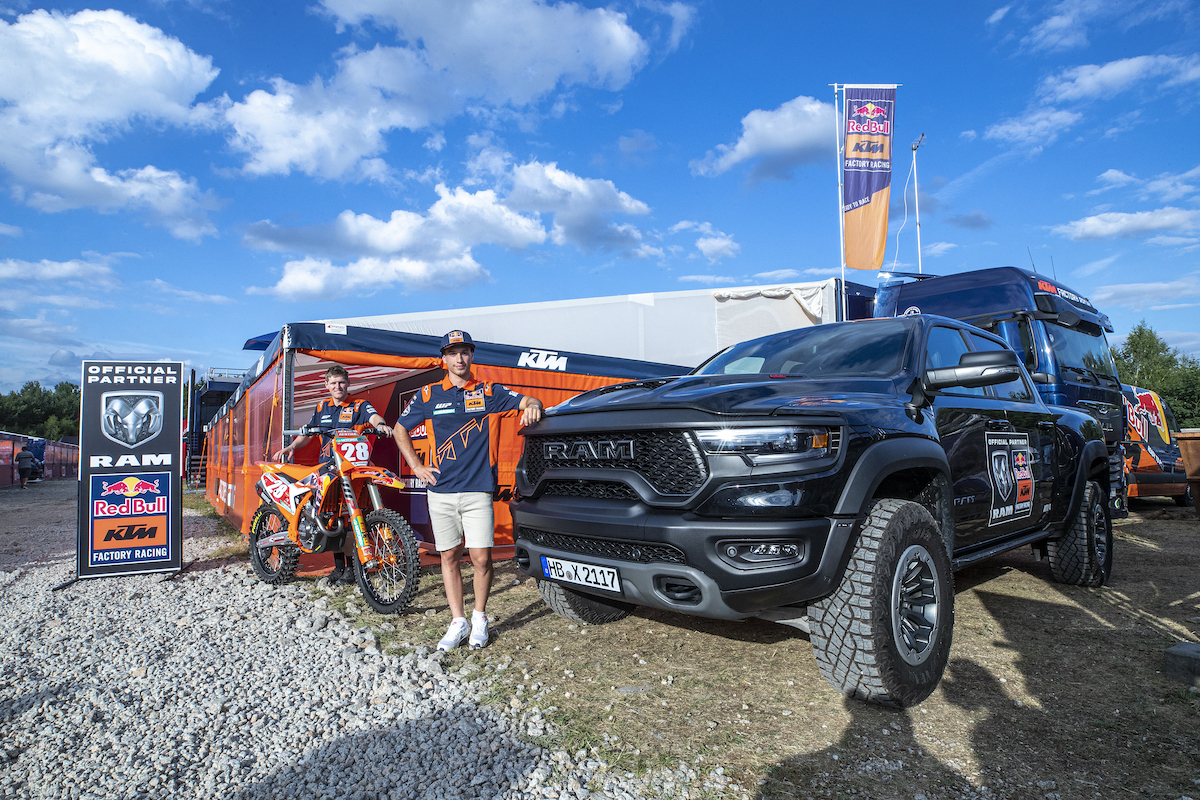 RAM è protagonista al fianco di Red Bull KTM Factory Racing RAM è protagonista al fianco di Red Bull KTM Factory Racing