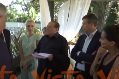 Vertice di centrodestra a Villa Grande, ecco le immagini dell’incontro