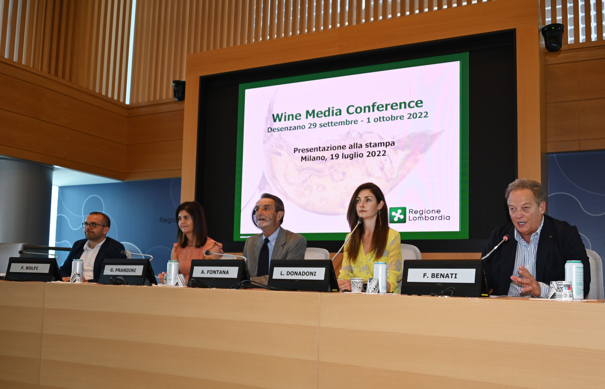 La Wine Media Conference la prima volta in Europa selezionata la Lombardia