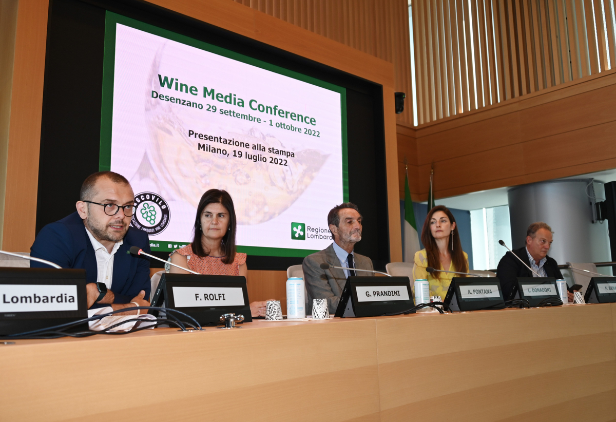 La Wine Media Conference la prima volta in Europa selezionata la Lombardia