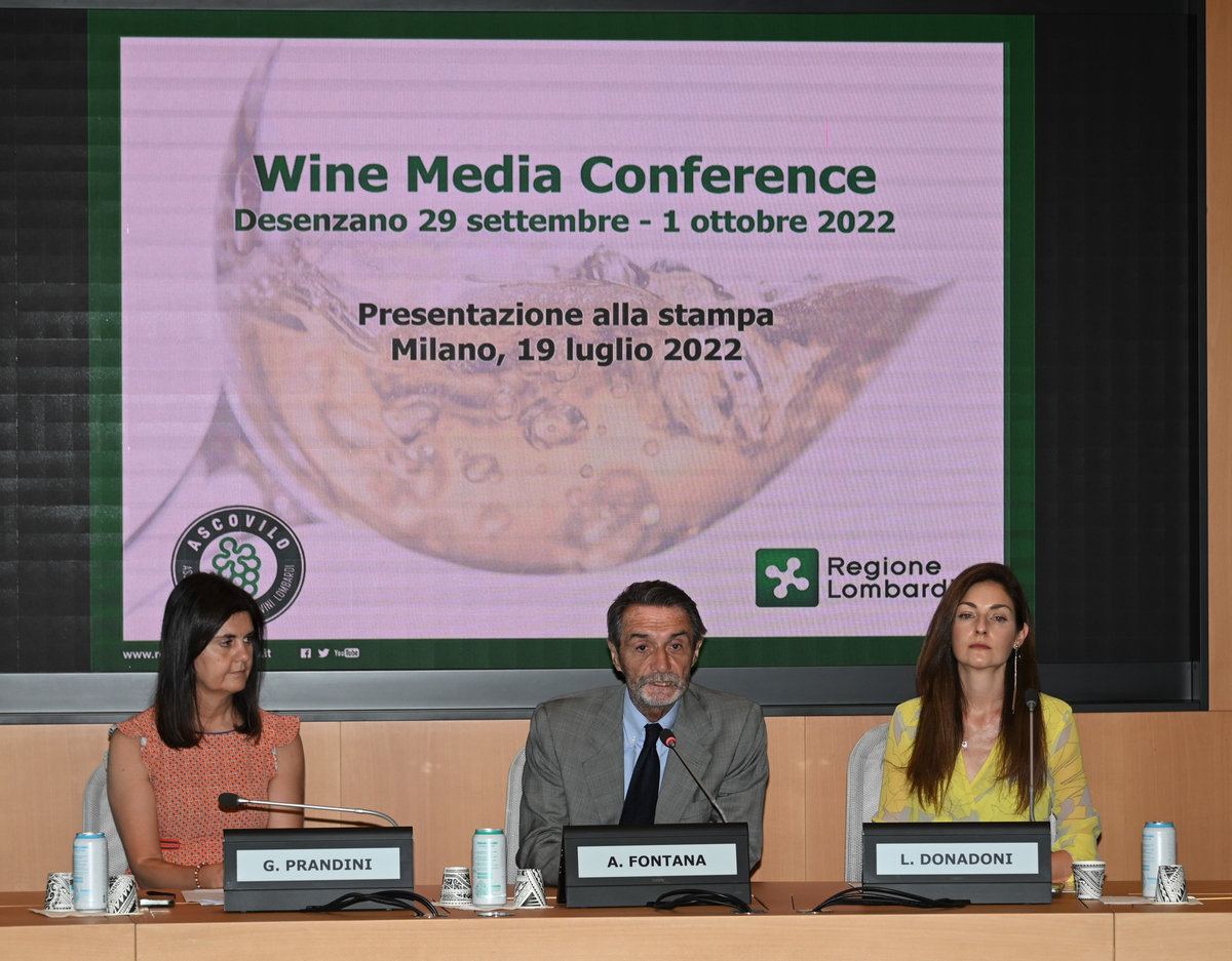 La Wine Media Conference la prima volta in Europa selezionata la Lombardia
