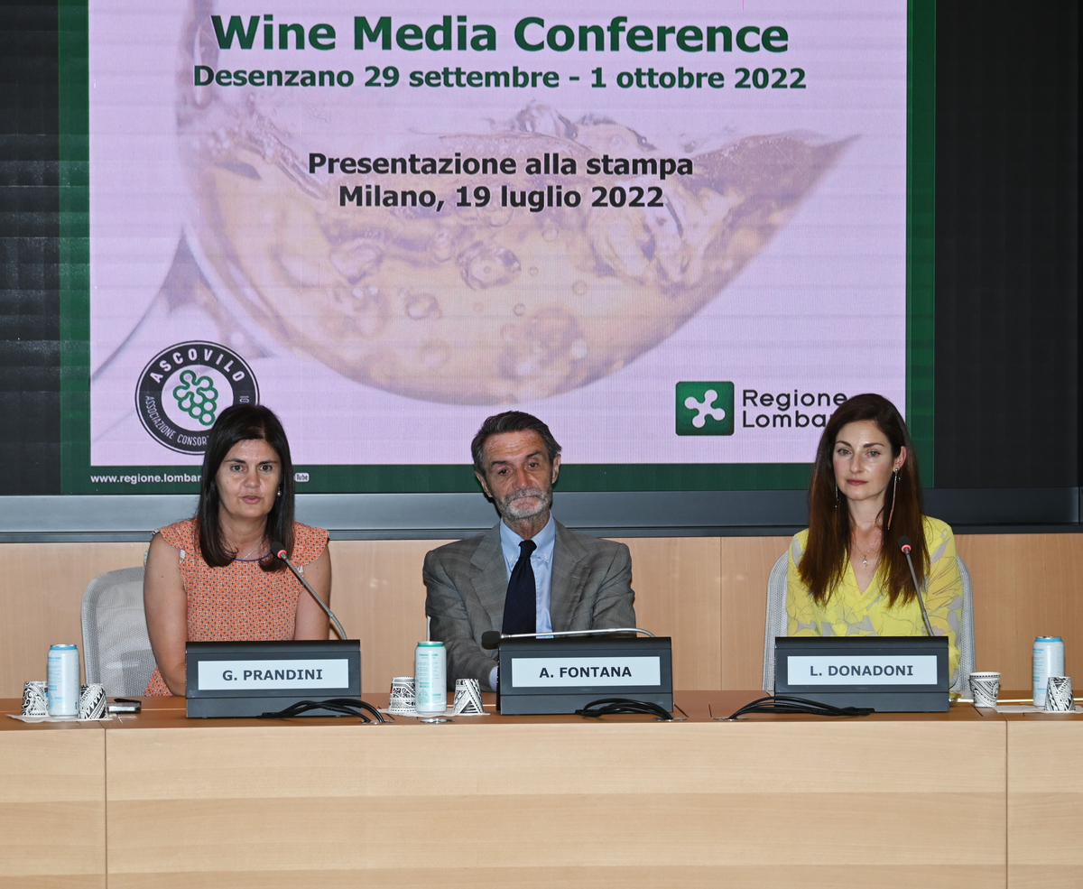 La Wine Media Conference la prima volta in Europa selezionata la Lombardia