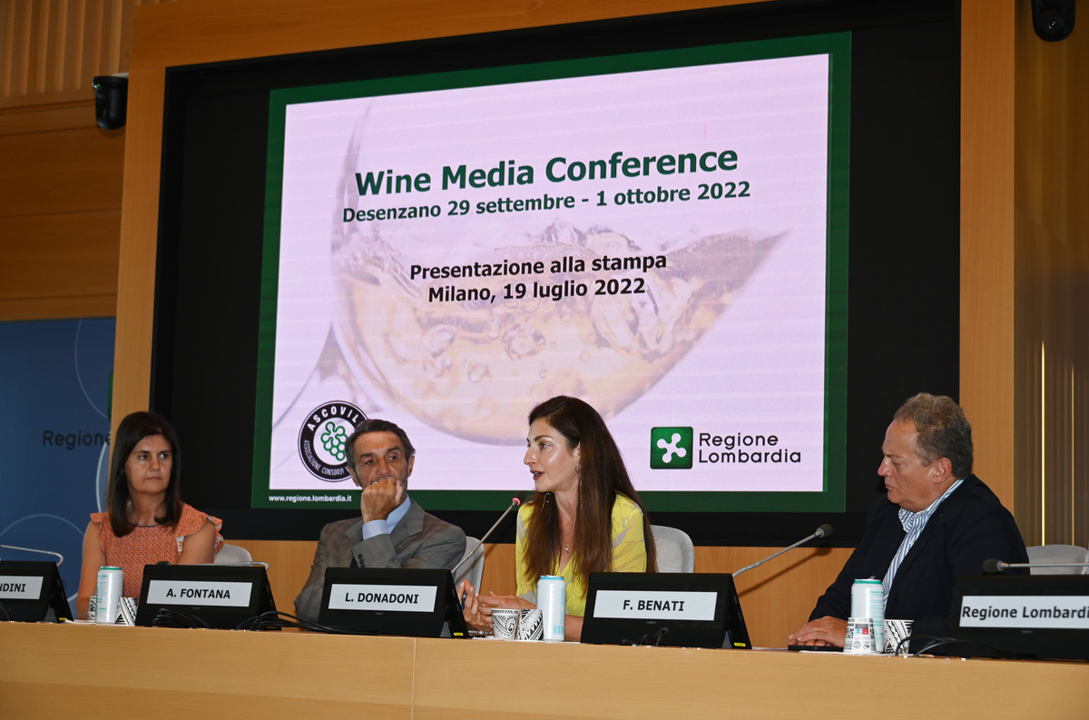 La Wine Media Conference la prima volta in Europa selezionata la Lombardia