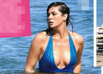 Elisa Isoardi, il suo allenamento sensuale infiamma Fregene -FOTO