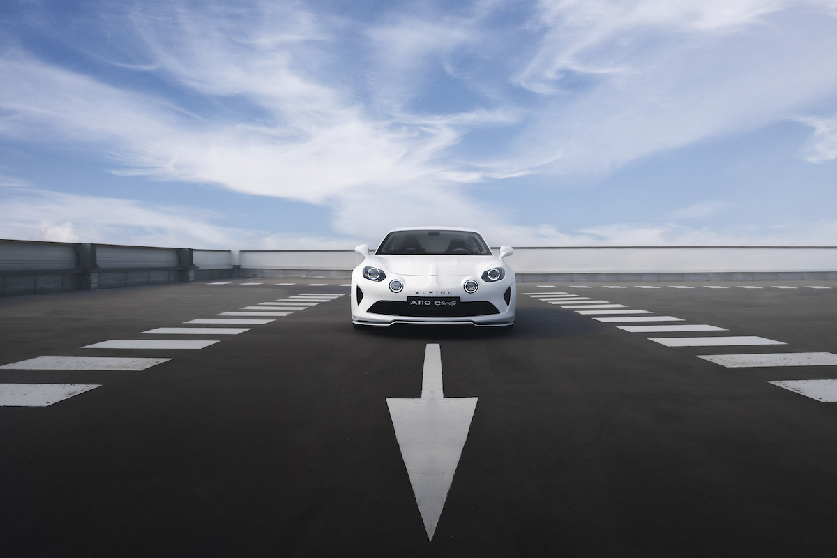 Alpine A110 E-ternité la decappottabile elettrica del futuro Alpine A110 E-ternité la decappottabile elettrica del futuro
