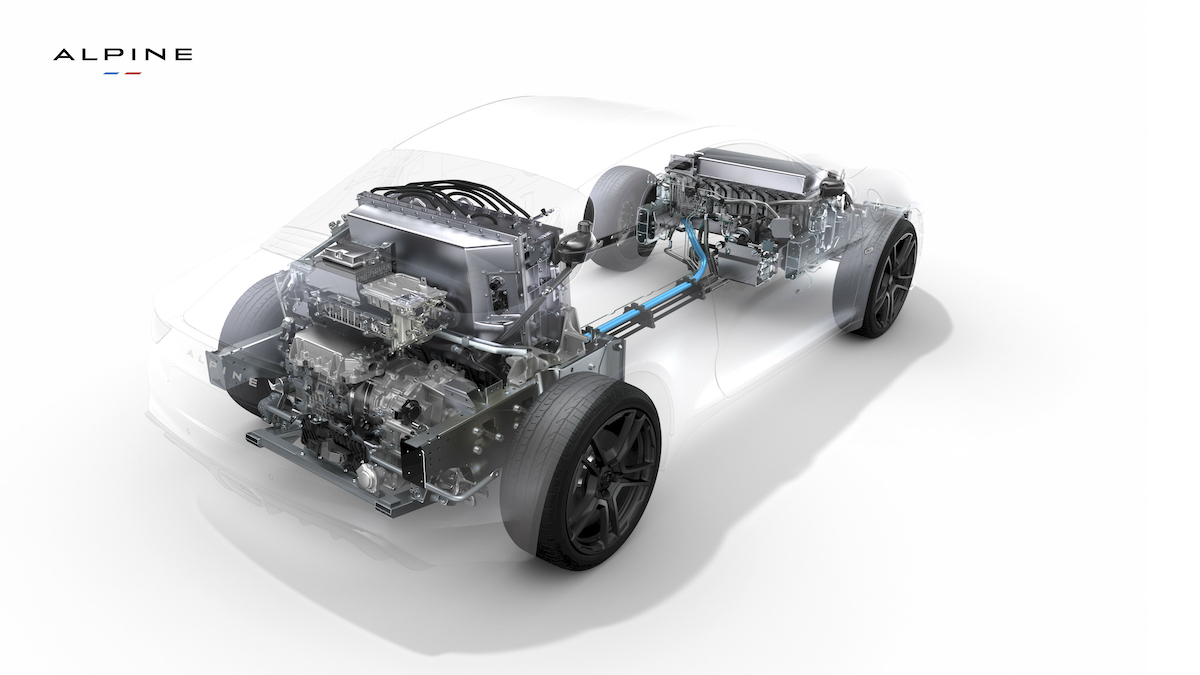 Alpine A110 E-ternité la decappottabile elettrica del futuro Alpine A110 E-ternité la decappottabile elettrica del futuro