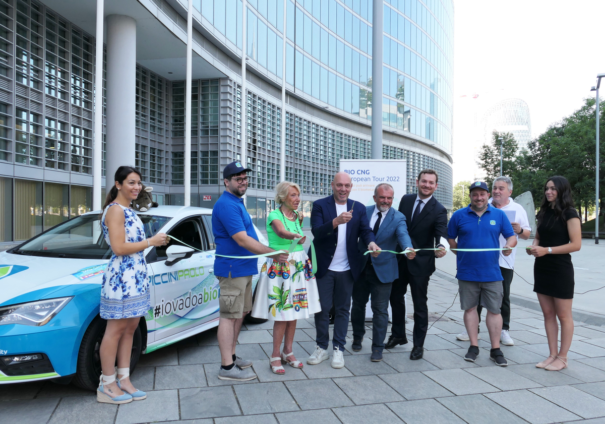 Il biometano per il viaggio Milano a Rovaniemi