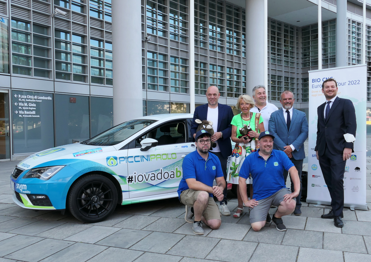 Il biometano per il viaggio Milano a Rovaniemi