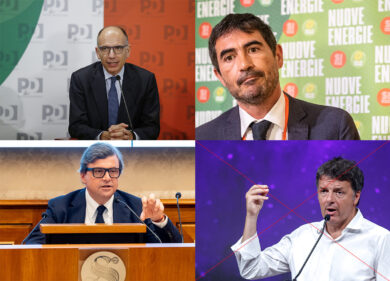 Pd allargato con Azione e Fratoianni-Verdi. Avvicinamento Renzi-Calenda