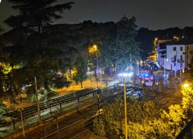 Temporale, danni in Lombardia. Linea Milano-Mortara interrotta