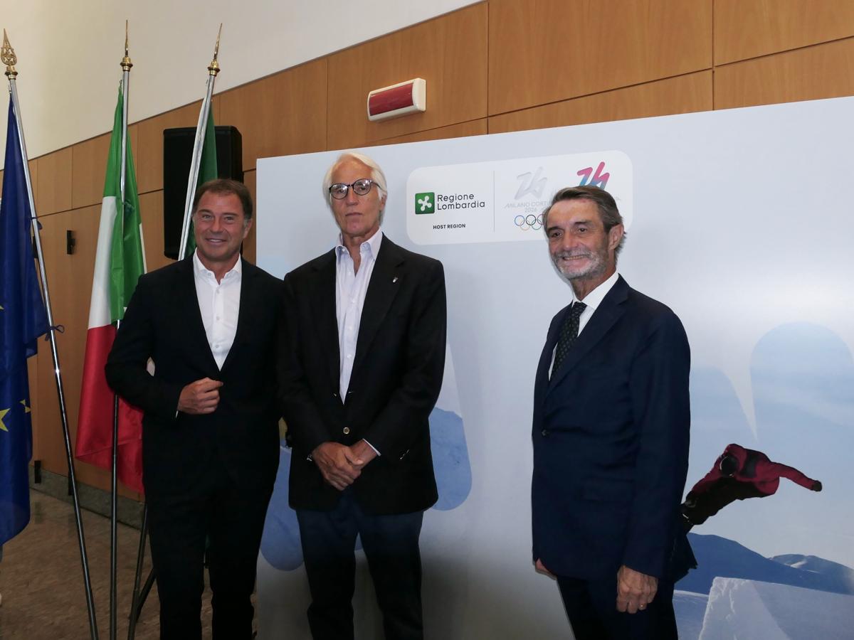 Giovanni Malagò in Regione Lombardia per Milano-Cortina 2026 Giovanni Malagò in Regione Lombardia per Milano-Cortina 2026