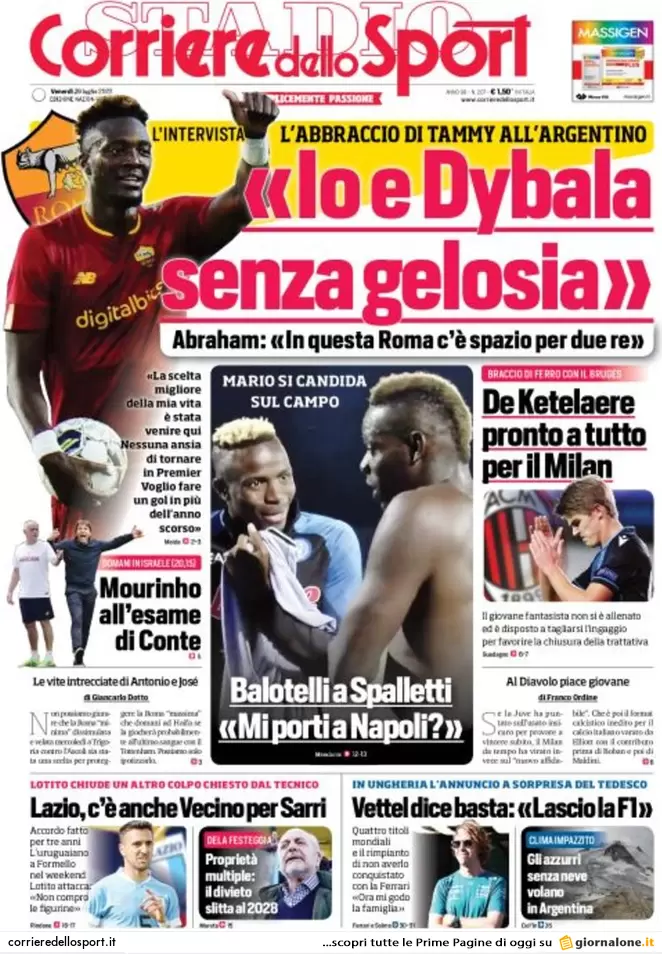 Prime pagine giornali 29 luglio 2022. Tra ombre russe, servizi e sospetti Prime pagine giornali 29 luglio 2022. Tra ombre russe, servizi e sospetti