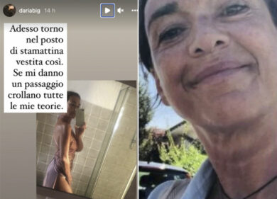 La Bignardi provoca sui social: “Vediamo se in lingerie mi danno un passaggio”