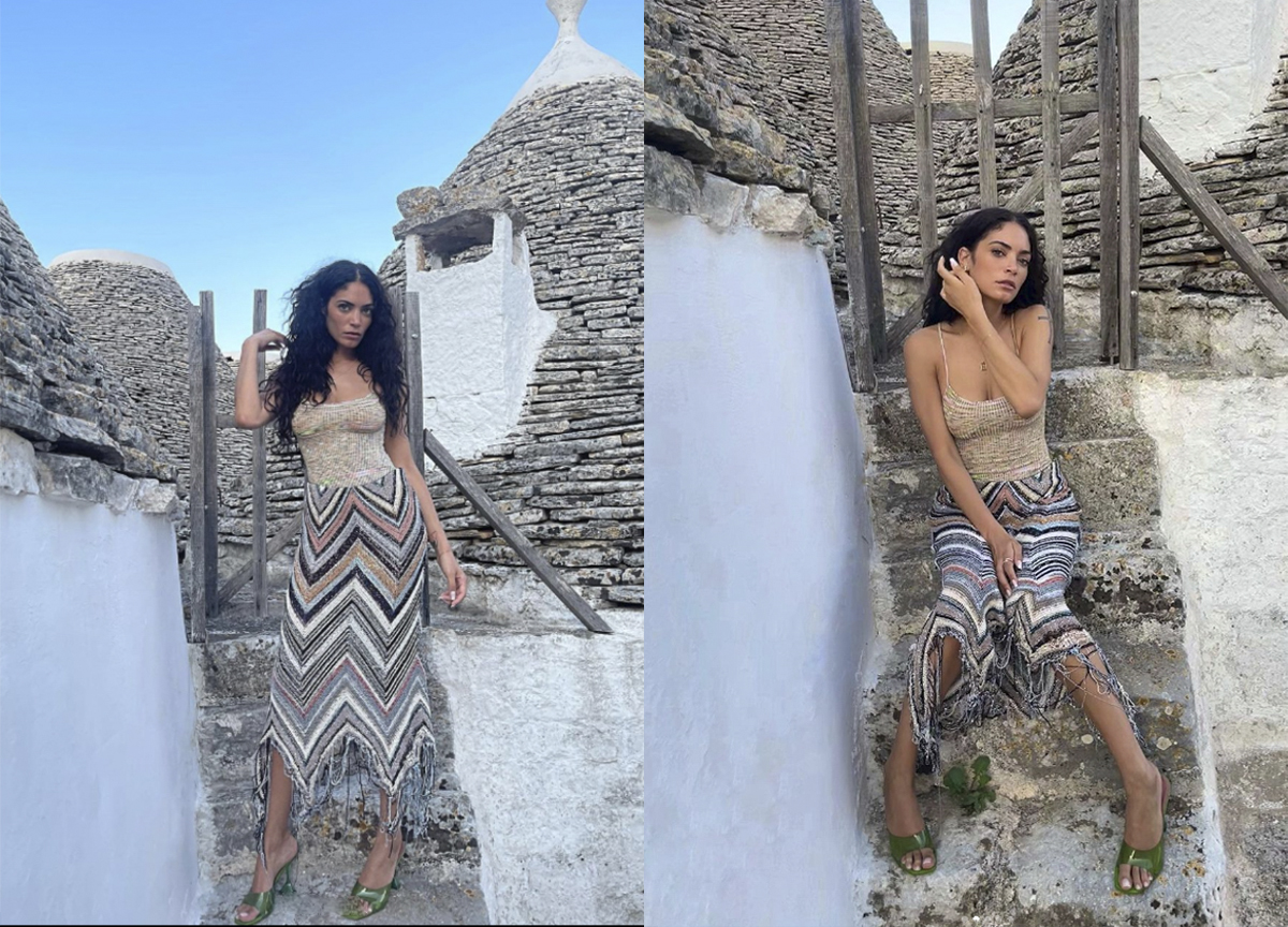 “Amore & trulli”, la calda estate pugliese di Elodie – FOTO “Amore & trulli”, la calda estate pugliese di Elodie – FOTO