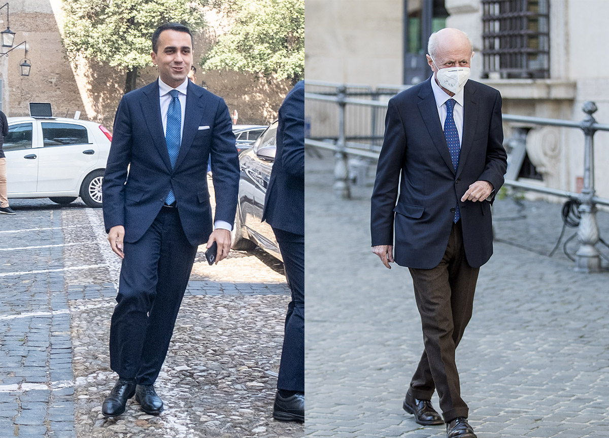 Di Maio-Tabacci convolano a nozze, la mossa per fuggire dal passato da steward Di Maio-Tabacci convolano a nozze, la mossa per fuggire dal passato da steward