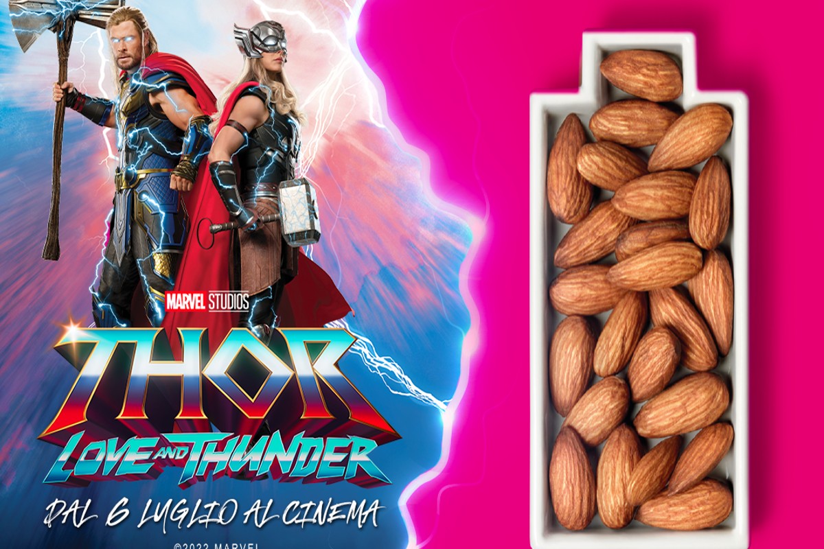 Marvel esalta le mandorle nel nuovo spot di Almond Board of California Marvel esalta le mandorle nel nuovo spot di Almond Board of California