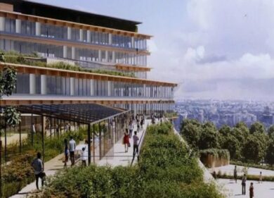 Milano, l’ex Rizzoli diventerà l’edificio in legno più grande d’Italia. FOTO