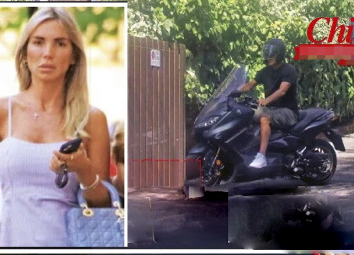 Francesco Totti paparazzato a casa di Noemi Bocchi Francesco Totti paparazzato a casa di Noemi Bocchi