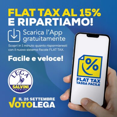 “Flat Tax al 15%. Come funziona e…”. La verità sulla proposta di Salvini