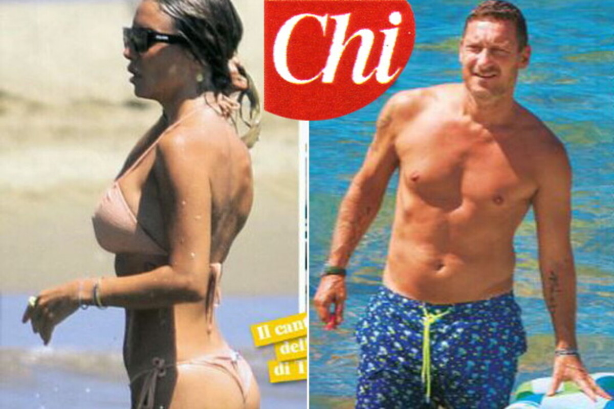 Francesco Totti-Noemi Bocchi “bollenti” al mare, vacanze romane per la coppia