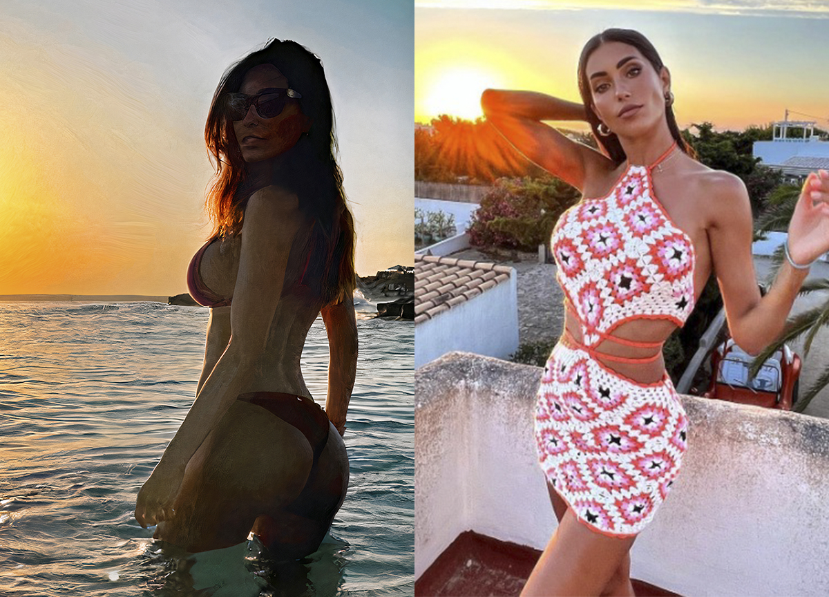 Federica Nargi, una sirena al tramonto: le foto a Formentera incantano il web