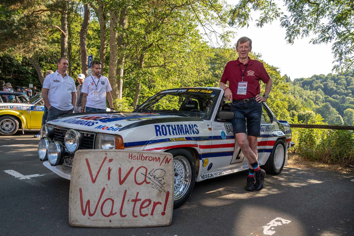 Walter Röhrl al revival dell’Olympia Rally ’72