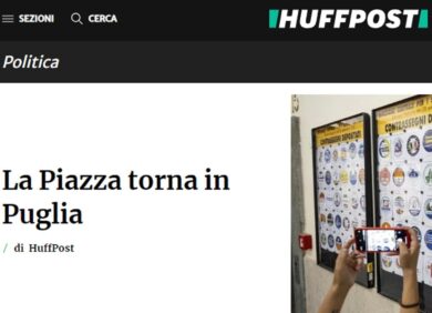 La Piazza fa rumore su Huffington Post: l’evento di Affari scalda la politica