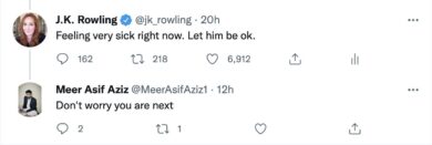 Dopo Rushdie, JK Rowling. L’autrice di “Harry Potter” minacciata dalla Jihad