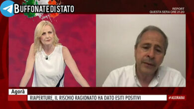 Quando Gennaro Sangiuliano (direttore del Tg2) zittiva Andrea Crisanti