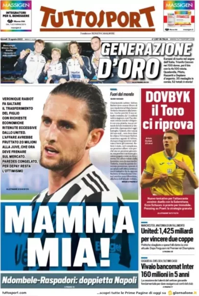 Prime pagine giornali 18 agosto 2022. Caso Crisanti, il Covid contagia le urne