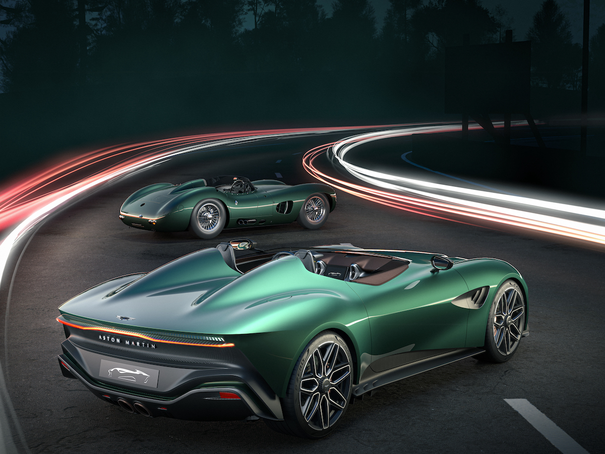 Al Monterey Car Week Aston Martin svela la DBR22 Al Monterey Car Week Aston Martin svela la DBR22