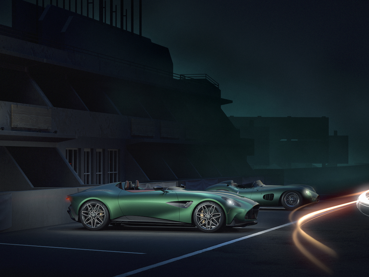 Al Monterey Car Week Aston Martin svela la DBR22 Al Monterey Car Week Aston Martin svela la DBR22