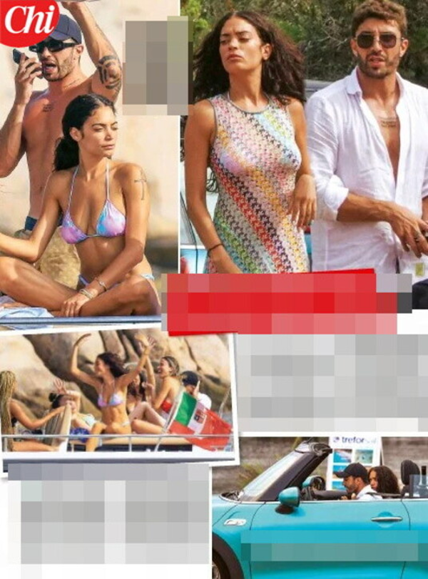 Elodie e Andrea Iannone, la coppia di fine estate paparazzata in barca -FOTO Elodie e Andrea Iannone, la coppia di fine estate paparazzata in barca -FOTO