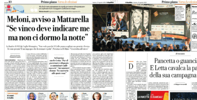 La Piazza fa rumore: Meloni e Tajani, tutti guardano alla kermesse di Affari
