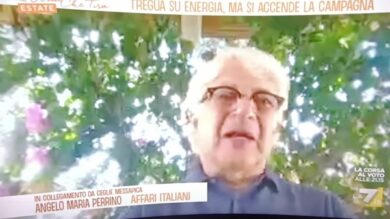 Perrino a La7: “La campagna elettorale deve proseguire, mentre Draghi si occupa del gas”