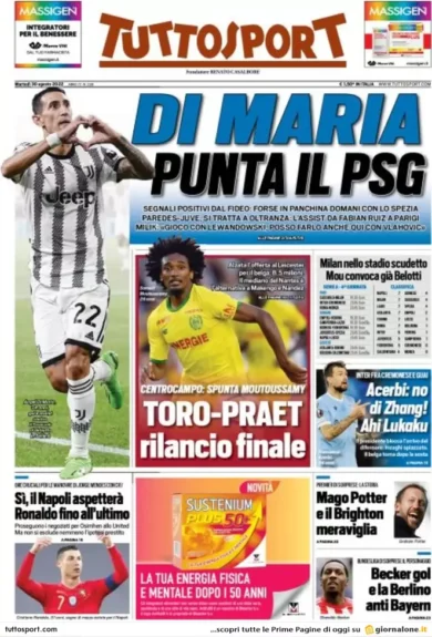Prime pagine giornali 30 agosto 2022. Gas, adesso suona anche l’eurosveglia