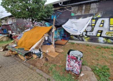 “Martesana come le favelas”: il presidio della Lega. FOTO